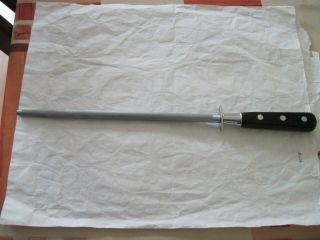 Rare Vintage Sabatier Made In France Knife Sharpening Steel 15 Inches
