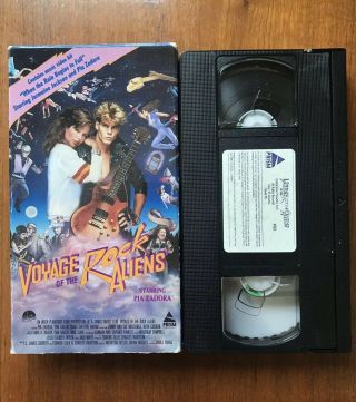 Voyage Of The Rock Aliens Prism Vhs Oop Rare Pia Zadora Us Release Sheffer