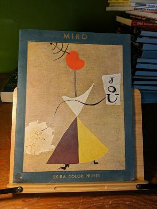 Rare Skira Color Prints Of Joan Miro (6) (skira Color Prints,  Joan Miro)