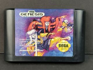 Mystical Fighter (sega Genesis,  1992) Authentic Game Cartridge Rare