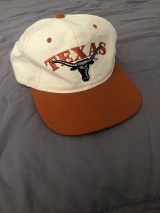 Rare Vintage University Of Texas Snap Back Hat
