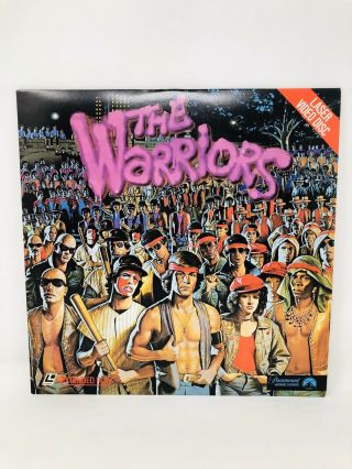 The Warriors On Laserdisc 1979 Rare