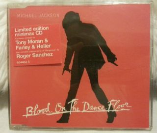 Blood On The Dance Floor - Michael Jackson - Rare Red Cd Single