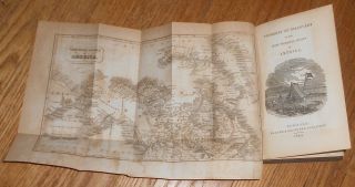 1842 Antique Book Discovery On The More Northern Coasts Of America W/ Map