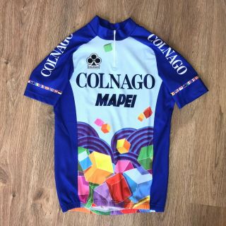 Colnago Mapei Rare Vintage Cycling Jersey Size M