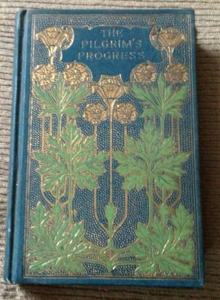 Antique 1899 Victorian Book The Pilgrim 