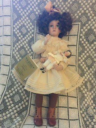 Vintage Pamela Phillips Sophie & Her Bru Porcelain Dolls,  & Wow