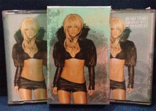Britney Spears - Greatest Hot W/ Slipcase Paper Indonesia Cassette Tape Rare