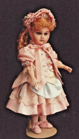 10 " Antique French - German Milette Doll Sleeveless Dress Jacket Undies Hat Pattern