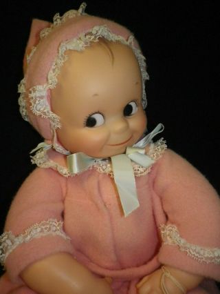 19 " Vintage Cameo Vinyl Rose O 