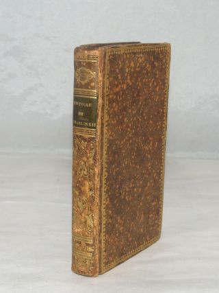 Antique Fine Leather Bound Book Histoire De Charles Xii By Voltaire 1836 French