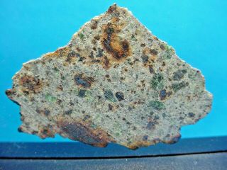 Lodranite,  Pair With Nwa 8118,  Northwest Africa 2.  6 Grams Part Slice,  Ultra Rare