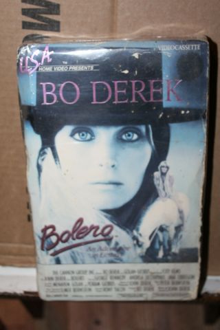Vintage Vhs Tape Bolero An Adventure In Ecstasy Bo Derek Big Box Erotic Rare
