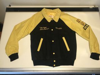 Worn On Set Twin Peaks 90 - 91’ Vintage Rare Letterman Crew Jacket