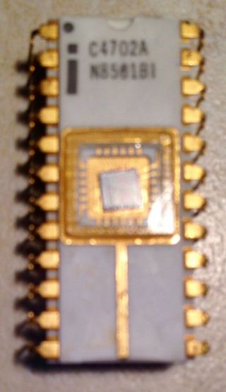 Intel C4702a 1702a 1702 Vintage 2k Eprom - Rare
