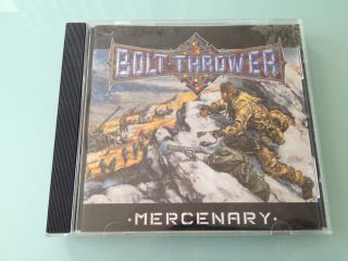 1998 Vintage Bolt Thrower Mercenary Cd Rare Metal