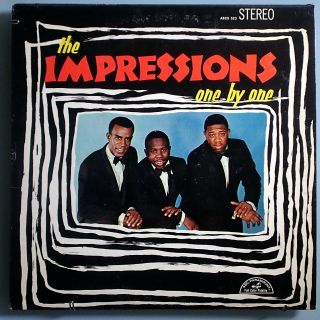 The Impressions W/curtis Mayfield 1 By 1 Rare Orig 