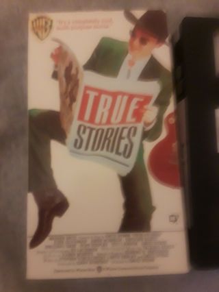 True Stories Vhs Rare Oop David Byrne Talking Heads John Goodman Tobolowsky