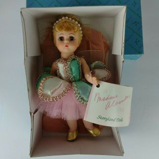 Vintage Madame Alexander Tinkerbell Storyland Dolls 8 Inch Made In Usa 467 Box