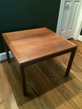 Vintage Teak Side Table - W 28 " H 20 " - Patina And Well Kept
