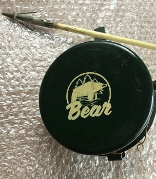 Rare - Early “bear Archery“ Bow Fishing Reel And “bear” Arrow
