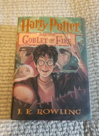 Rare Harry Potter And The Goblet Of Fire True First Print American Edition