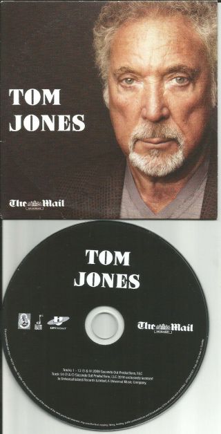 Tom Jones Rare Best Live 14trx Europe Newspaper Promo Cd Usa Seler Bob Dlyan Trk