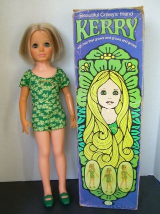1971 Kerry Grow Hair Doll Ideal Crissy Family