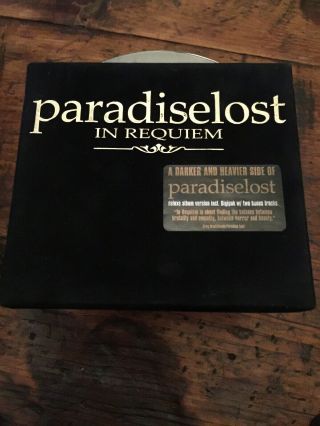 Paradise Lost - In Requiem (special Edition) [digipak] (cd 2007) Very Rare.