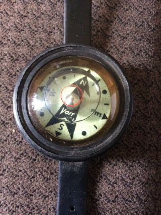 Vintage Ocean Sea Divers Compass 1950s By Voit