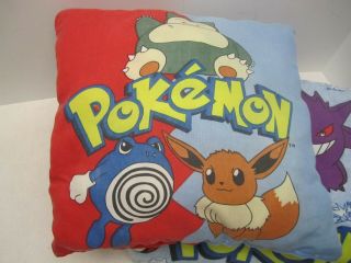 RARE Retro Authentic Snorlax Pokemon 1990 ' s Blanket Pillow 3