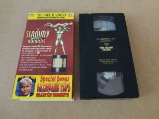 Wwf Slammy Awards 96 1996 Vhs Coliseum Video Wwe Rare Wf506