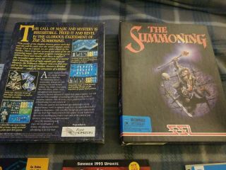 The Summoning IBM PC Game on 2 3.  5 
