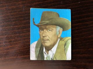 Rare Terry Wilson Wagon Train Tv Show Trading Card Film Actor