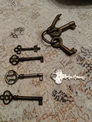 Old Antique Keys From Grandma 