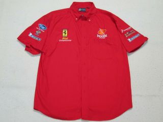 Risi Competizione Alms Rare Racing With Ferrari Team Members Only Shirt - Large