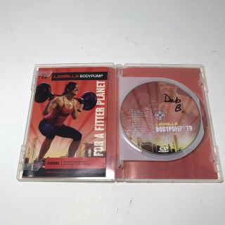 Les Mills BODYPUMP 79 COMPLETE (DVD,  CD,  2 - Disc Set) Instructor Kit RARE 3