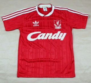 Liverpool 1988 1989 Home Shirt Ultra Rare Candy (s)