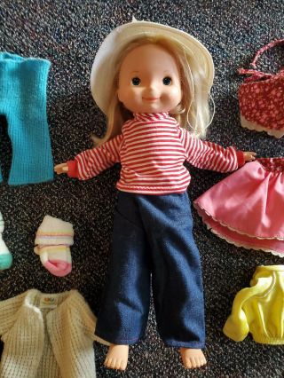 Vintage Fisher Price My Friend Mandy Doll And Clothes