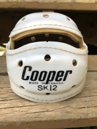 Vintage Cooper Sk 12 Helmet Hockey Made In Canada Rare