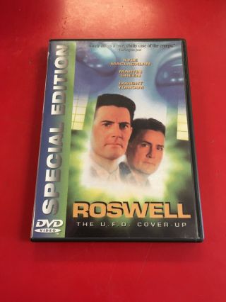Roswell: The U.  F.  O.  Cover - Up (dvd,  2001) Vgc Rare Oop L@@k Area 51
