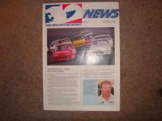 1990 Holden Dealer Team Hdt Commodore Group A Vn Brochure Rare