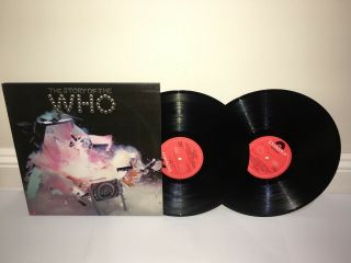 The Who - Story Of Double Lp Booklet Slv Polydor 1976 Uk Orig Ex,  /nm/ex Rare 99p