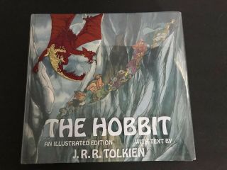The Hobbit An Illustrated Edition Tolkien 1977 Rankin & Bass Abrams Rare Book