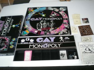Gay Monopoly Parker Sisters A Celebration Of Gay Life 1983 Rare Game