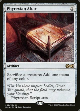 Phyrexian Altar Ultimate Masters Rare Mtg Near Pack Fresh