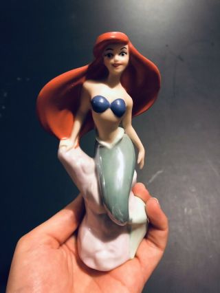 Disney The Little Mermaid Ariel Ceramic Figure Figurine Rare Sri Lanka