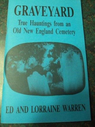 Rare Ed & Lorraine Warren Graveyard Special Collector First Edition Oct.  1992