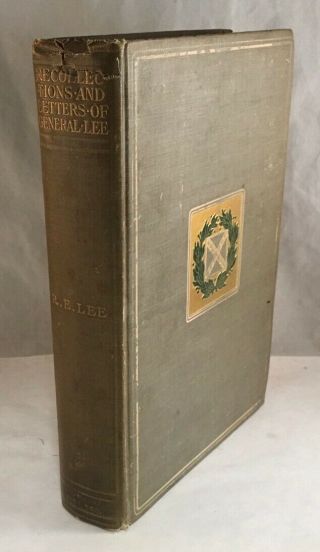 Antique Book Recollections And Letters Of General Robert E.  Lee 1904 Biography