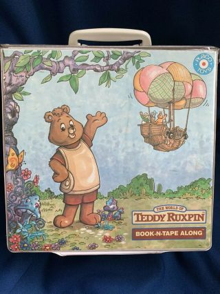 Vintage Teddy Ruxpin Book - N - Tape Along - Empty
